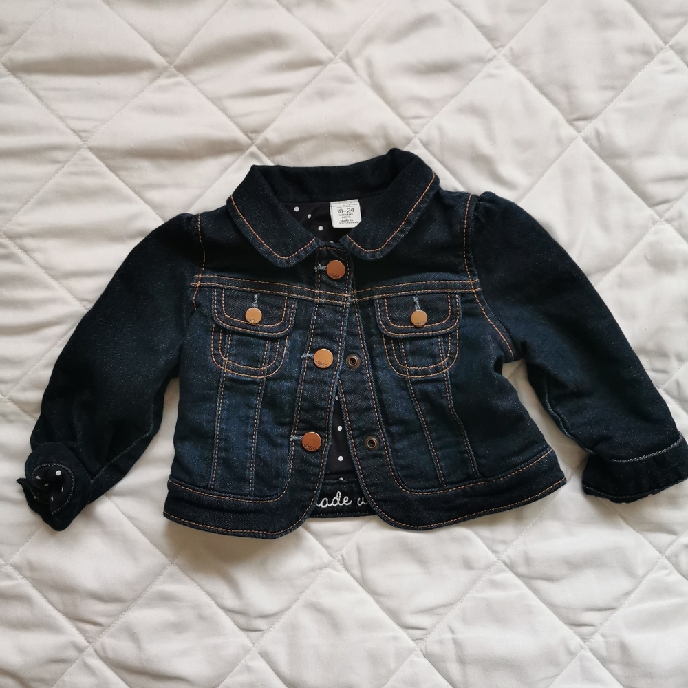 Baby Gap Blue/Navy Jean Jacket 18-24m
